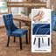 Ensemble de table à manger ronde 5 pièces pour 4 personnes, table de cuisine ronde en bois de 119 cm et 4 chaises rembourrées pour petit appartement-1506335394-1506335398-1506335402