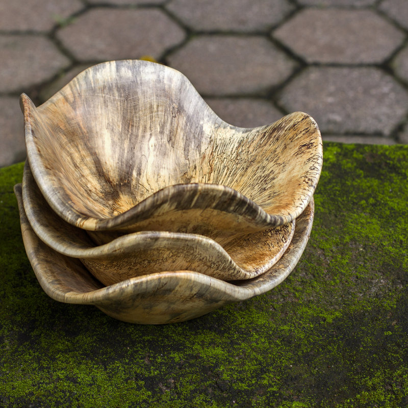 Rustic Abstract Wall Decor on Wood