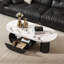 Solid Coffee Table with Storage-391199844