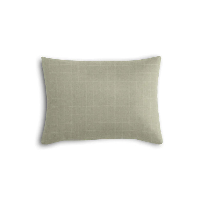 Housse et insert de coussin rectangulaire Langdon, 14 po x 36 po, Colombe