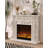 French carved electronic simulation flame decoration fireplace-1045994397