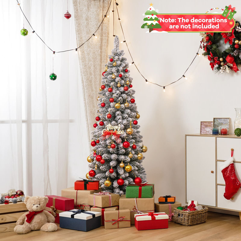 Ashaun Artificial Christmas Tree, 5' H