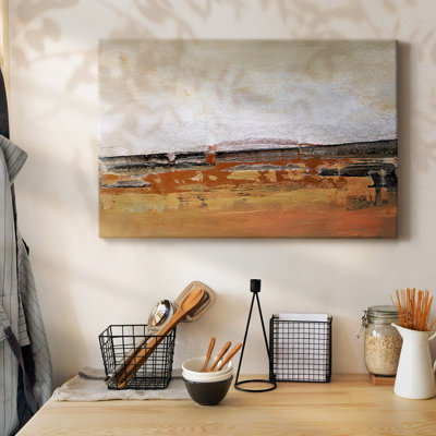 Bridges Ochre III-Gallery Wrapped Canvas