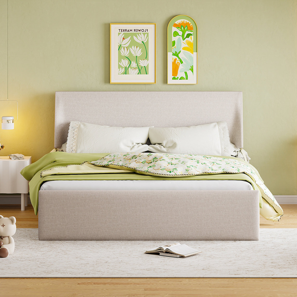Latitude Run® Senai Upholstered Platform Bed | Wayfair