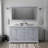 Dukes 60 in W x 22 in D Double Bath Vanity-37292283