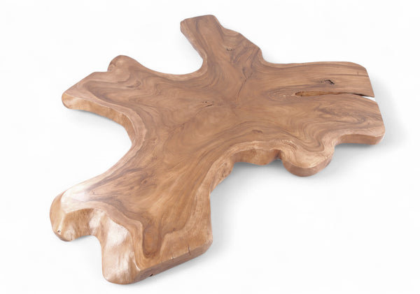 Table basse Brown Free Form Living Edge One Slab, 106 po x 86 po