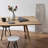 Rectangle ash wood dining table-394891631