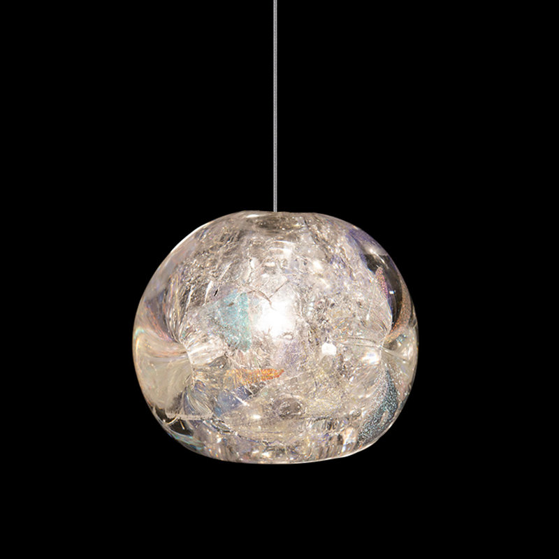 Natural Inspirations 1 - Light Unique/Statement Pendant, Silver