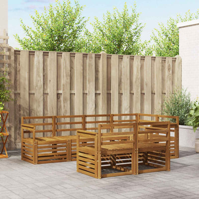 247cm Wide Patio Sectional Set