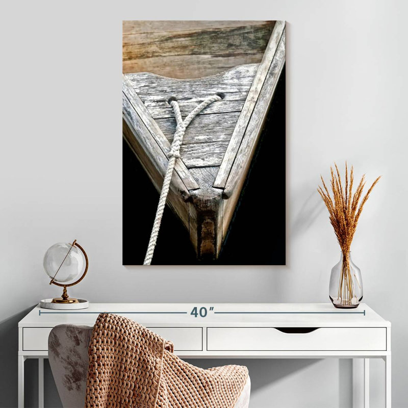 Mehar Wooden Rowboats I, 30" H x 20" W