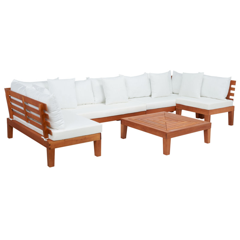 Tokarz Eucalyptus 5 - Person Patio Conversation Sets with Cushions
