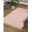 Tapis rose en coton tissé à la machine Fideline-196537752