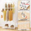Pinnell 72.5cm Rolling Clothing Rack-108341935