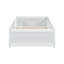 Structure de lit pour tout-petit 79 po x l 41 po avec support de rangement intégré-1762851095