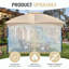 Universal Gazebo Mosquito Netting-119243305-119243309