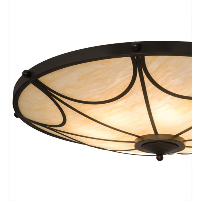 Carousel 8 - Light Semi Flush Mount