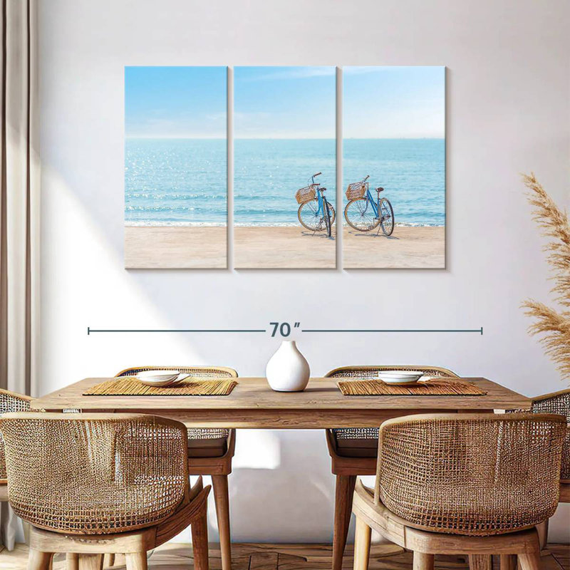 Mehar Beachside Bicycles, 36" H x 57" W