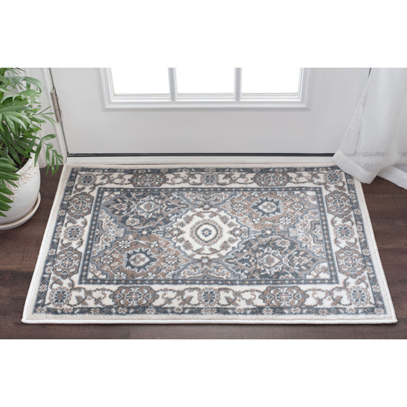 Tapis oriental crème Wealden, Rectangle 2 pi x 3 pi