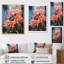 Éclat de hibiscus de couleur tropicale sur toile-2114246513-2114246514