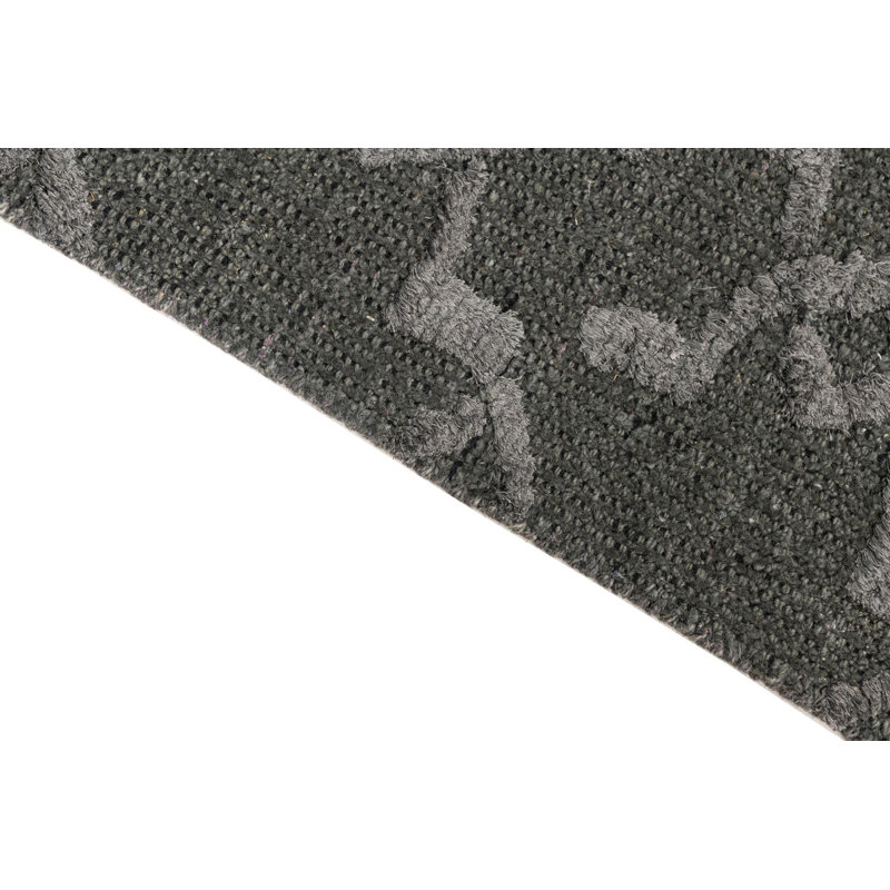 Tapis de couloir gris graphite Jennings