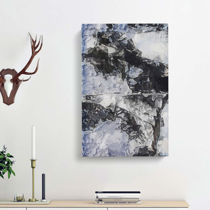 Torn In Abstract - Wrapped Canvas Print, 91cm H x 60cm W x 3cm D