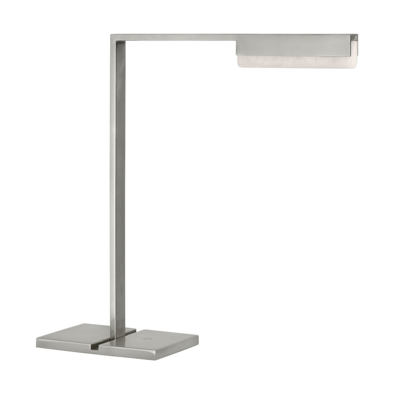 Linea LED Table Lamp, Antique Nickel