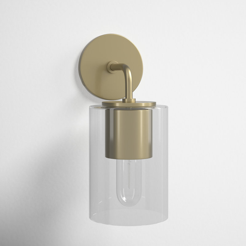 Kassia Armed Sconce, Aged Brass