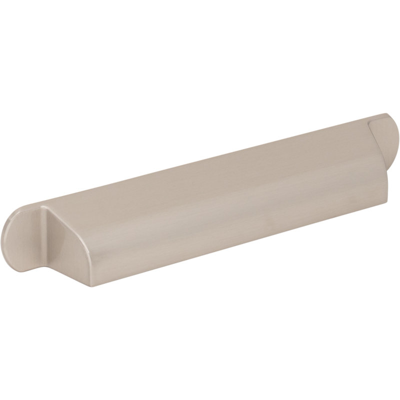 Cressing 5 1/16" Center to Center Cup/Bin Pull, 5 1/16", Satin Nickel
