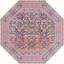 Tapis transitionnel Amilio bleu marine / mauve-1591787085