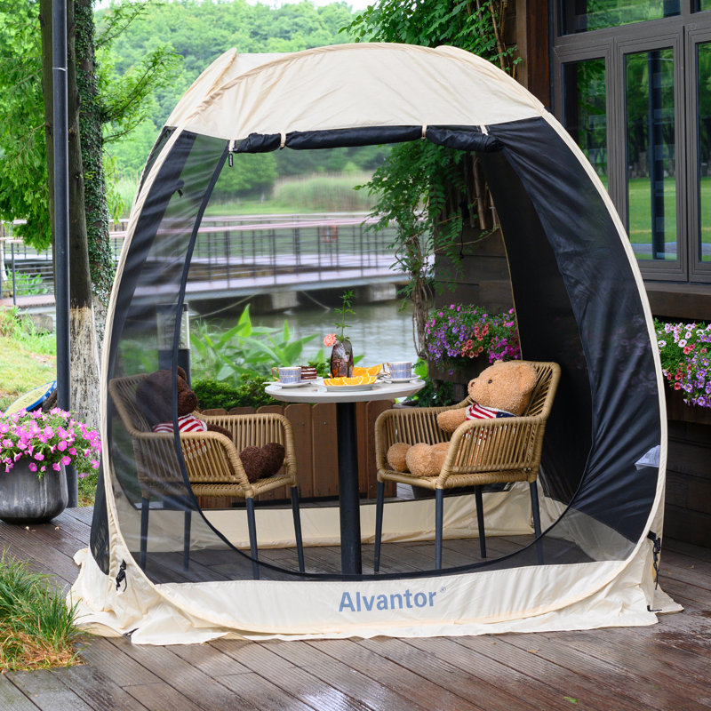 Pavillon de jardin escamotable Pop-Up, H 72,83 po x l 72,83 po x P 78,74 po