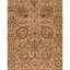Wool Oriental Area Rug in Gold