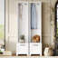 Ensemble de 2 porte-manteaux sur pied ON-TREND Elegant
