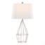 Lampe de table contemporaine en métal 29 "en nickel poli avec abat-jour en satin noir de Grandview Gallery par - ensemble de 2