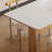Symran modern simple rectangular dining table