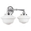 Éclairage pour meuble-lavabo à 2 lumières à intensité variable Sille-578950872-660766872