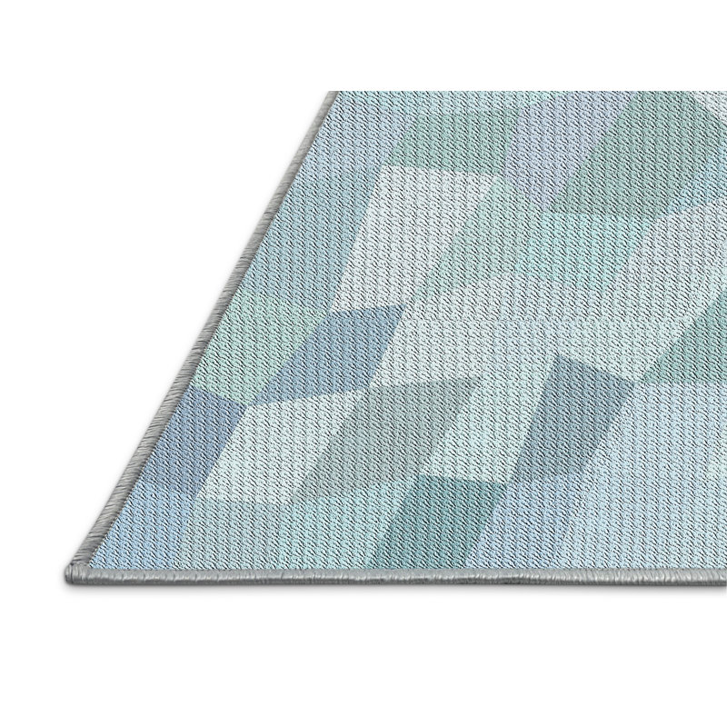 Geometric Indoor Rug, Runner 2' x 5'