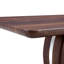 Table basse moderne avec la couleur noyer et l'autocollant texturé Fascination - salon intrigant