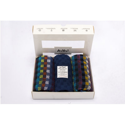 Checkered Jacquard Tea Towel Kitchen Towel