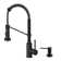 KRAUS Bolden Commercial Style 2-Function Single Handle Pull Down Kitchen Faucet