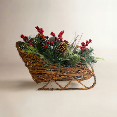 Christmas Sleigh Holiday Accent