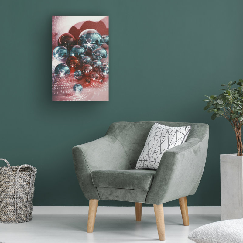Art sur toile «cylindrique», H 19 po x l 12 po