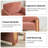 Modern Minimalist Upholstered Accent Armchair-473084495