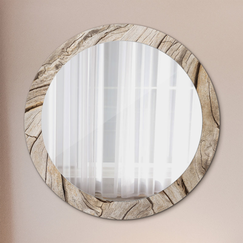Huldar Glass Flat Wall Mirror