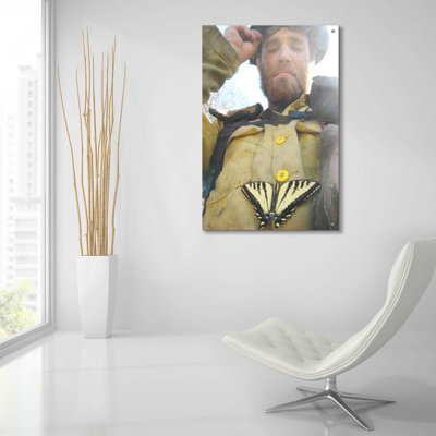 Art mural épique «Swallow queue» par Thomas Haney, 12 po x 16 po