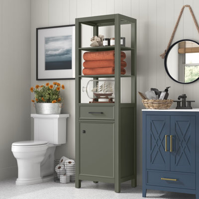 Aileen Freestanding Linen Cabinet