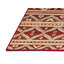 Tapis abstrait rose / blanc-1334448299