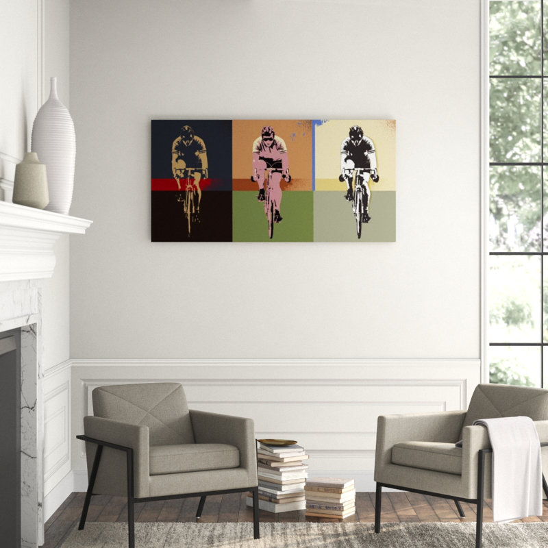 La Tour I Print by Chris Dunker, Knife Gel, 30" H x 60" W x 1.5" D