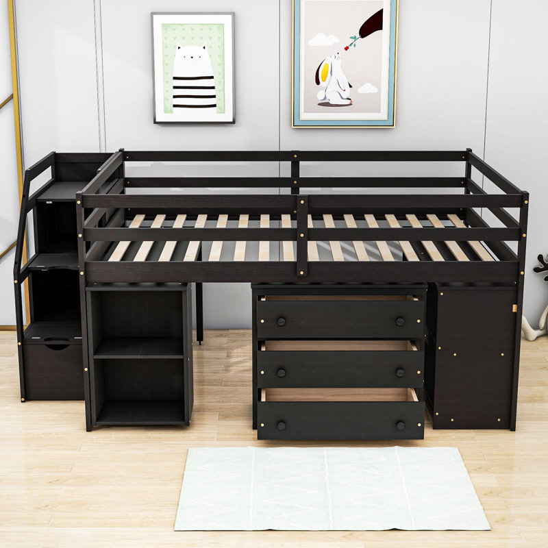 Lit pour enfant Longmeadow, Complète, Espresso