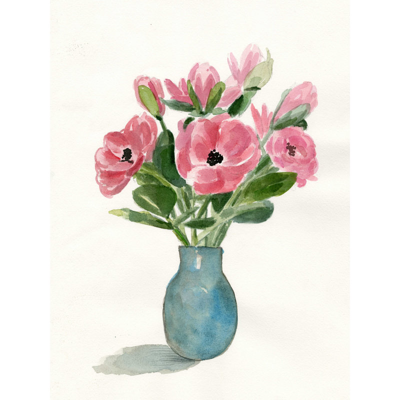 Fleurs dans des vaisseaux, H 24 po x l 18 po