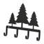 Pine Trees - Multi-Purposefull Wall Hook and Key Holder